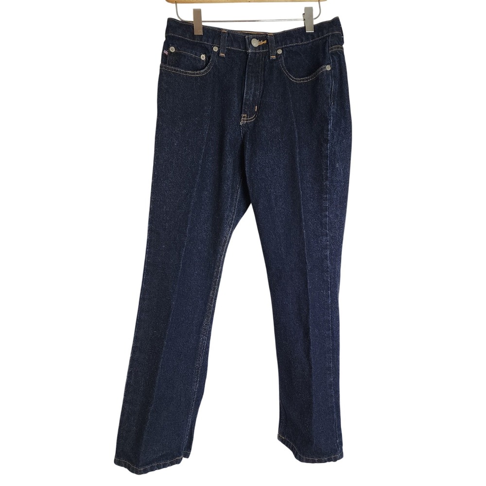 POLO JEANS COMPANY Ralph Lauren RL Dark Wash Denim Bootcut Jeans‎ Womens 6x27